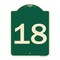 Signmission Designer Series Sign-Sign W/ Number Heavy-Gauge Aluminum Architectural Sign, 24" x 18", G-1824-22904 A-DES-G-1824-22904 - alternate 1